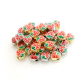 Enamel-Look Gold Silver Strawberry Alloy Beads in 2 Styles view 5