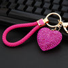 Fuchsia Crystal-Heart Fuchsia-Strap
