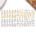 Gold-Tone Alphabet Letter Metal Charms with 106 Listed Options view 3