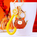 Crystal Baby Tiger Keychains with Matching Fortune Cord Sets view 10