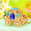 Royal-Blue Cinderella-Carriage