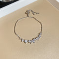 Silver Gold Butterfly Heart Crystal Adjustable Bracelets Five Styles view 6