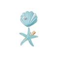 Glitter Resin Shell And Starfish Duck Bill Clip Sets view 5