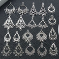 Blue Heart Metal Charms with 11 Listed Options for DIY Jewelry Making view 1