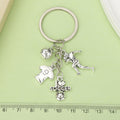 Soccer, Basketball and Football Charm Keychains in 25 Pictured Variations view 4