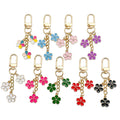 Flower Charm Keychains in 11 Pictured Variations for Bags and Keys view 5