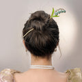 Lily of the Valley Floral Finished Hair Sticks in Three Styles view 2