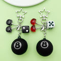 Cherry Charm Keychains Featuring Red Cherry Across 10 Pictured Variations view 3