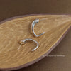 Silver C Hoop