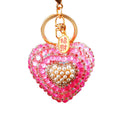 Cat Eye Heart Keychains in Seven Colors plus Assorted Option view 5