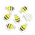 Bee and Honeycomb Enamel Charm Collection for Jewelry Making view 6