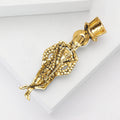 Top Hat Gentleman Brooch With Pearl Head in Two Colorways view 3