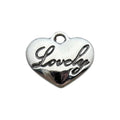 Metallic Heart and Letter Metal Charms with 18 Listed Options view 11