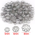 Openwork Metal Bead Caps in Three Diameters Jewelry Findings view 8