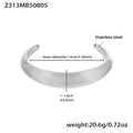 Sculpted Wide Open Cuff Bracelet Collection in Six Styles view 7