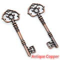Ornate Skeleton Key Pendants In 8 Styles For Jewelry Making view 7