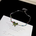 Butterfly Cross CZ Slider Bracelets Multicolor 3 Styles view 7