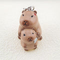 Capybara Food and Costume Figure Clip Keychains in Six Designs view 4