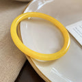 Round Resin Marbled Bangle Bracelets Multi Color 7 Styles view 8