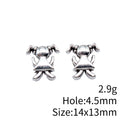 Girl Silhouette Large-Hole Spacer Bead in 1 Finish for Jewelry Making view 4