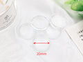 Metallic Glass Cabochon Glossy Charms with 8 Listed Options view 11