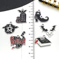 Metallic Pumpkin and Bat Metal Charms with 7 Listed Options view 3