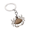 Crab Metal Keychain in Antique Bronze, Silver and Copper Finishes view 5