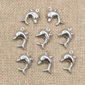 Stainless Steel Open Dolphin Pendants with Polished Finish view 2
