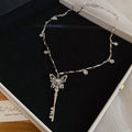 Butterfly and Cross Charm Necklaces in Four Mixed Designs view 8