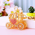 Jeweled Pumpkin Carriage Keychain Collection in Twenty-Five Designs view 12