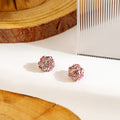 Magnetic Crystal Look Ball No Piercing Stud Earrings view 4