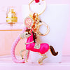 Pink-Fortune-Loop Fuchsia-Galloping-Hors