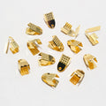Fold Over Cord End Crimp Findings in Twenty-One Options view 11
