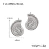 Steel Conch Stud