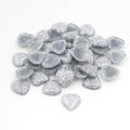 Glitter Heart Resin Cabochons in Twelve Color Options view 12