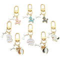 Dog and Bone Enamel Clasp Keychains in 16 Playful Designs view 5