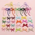 Colorful Enamel Bow Charms in Three Sizes and Mixed Colors view 1