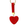 Clay Full Crystal Heart Keychains in Seven Colors plus Assorted Option view 5