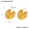 Gold Daisy Stud
