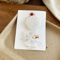 Glitter Resin Shell And Starfish Duck Bill Clip Sets view 7