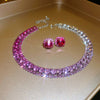 Purple Crystal Set
