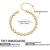 TXE138 White-Gold Bracelet
