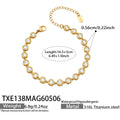 Multicolor Crystal Tennis Necklace and Bracelet Collection view 12
