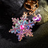 Purple Transparent-Snowflake