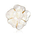 Pearl Flower Brooch In 1 Style With Polished Metal And Decorative Details view 5
