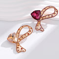 Ribbon Bow Two Designs Metal Brooch Pin 6 x 6.5 cm view 5