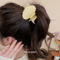 Iridescent Acrylic Seashell Hair Claw Clips Five Colors view 4