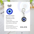Rhinestone Evil Eye Charm with Protection Good Luck Card view 11