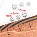 Metal Gear Shaped Spacer Beads in Three Sizes and Three Finishes view 6