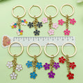Flower Charm Keychains in 9 Pictured Variations for Bags and Keys view 3